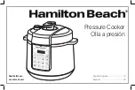 Hamilton Beach 34501-CL Manual preview