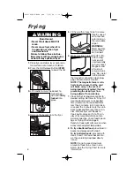 Preview for 4 page of Hamilton Beach 35020 - 8 Cup Cool Touch Deep Fryer Owner'S Manual