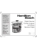 Hamilton Beach 37520 Instruction Manual preview