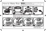 Preview for 4 page of Hamilton Beach 37532 - 20 Cup Capacity Rice Cooker Manual