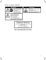 Preview for 3 page of Hamilton Beach 37590 (TYPE GR06) Series Operation Manual