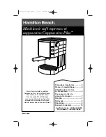 Предварительный просмотр 11 страницы Hamilton Beach 40714 User Manual