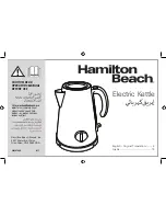 Hamilton Beach 40992-SAU Operator'S Manual preview