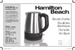 Предварительный просмотр 1 страницы Hamilton Beach 40998 Manual