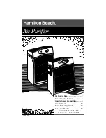 Preview for 1 page of Hamilton Beach 4160 Instructions Manual