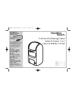 Hamilton Beach 42115 - 3-IN-ONE Hot Beverage Center Use & Care Manual preview