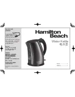 Preview for 1 page of Hamilton Beach 45351-CN Instruction Manual