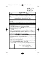 Предварительный просмотр 35 страницы Hamilton Beach 46893 Use & Care Manual