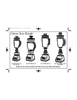 Preview for 4 page of Hamilton Beach 50233H - 10 Speed Wavemaker Blender User Manual