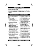 Preview for 25 page of Hamilton Beach 50754 - WaveStation Dispensing Blender User Manual