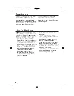 Preview for 6 page of Hamilton Beach 50754C User Manual