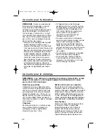 Preview for 16 page of Hamilton Beach 50754C User Manual