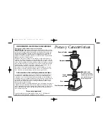 Preview for 17 page of Hamilton Beach 52277 - Classic Chrome 12 Speed Blender User Manual