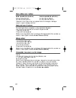 Предварительный просмотр 22 страницы Hamilton Beach 52735 - Wave Station 12 Speed Dispensing... User Manual