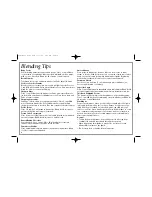 Preview for 8 page of Hamilton Beach 53155 - Wave Station Plus Dispensing Blender Use & Care Manual