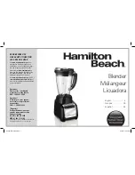 Preview for 1 page of Hamilton Beach 53517 Instructions For Use Manual