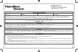 Preview for 19 page of Hamilton Beach 54220-MX Manual