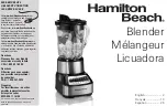 Hamilton Beach 54221 User Manual preview