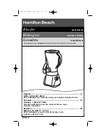 Предварительный просмотр 1 страницы Hamilton Beach 54616C Instruction Manual