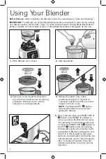 Предварительный просмотр 8 страницы Hamilton Beach 58928-CE Operation Manual - Original Instructions