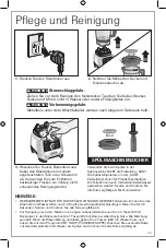 Предварительный просмотр 33 страницы Hamilton Beach 58928-CE Operation Manual - Original Instructions