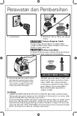 Предварительный просмотр 98 страницы Hamilton Beach 58928-CE Operation Manual - Original Instructions