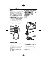 Preview for 3 page of Hamilton Beach 62000 Use And Care Manual