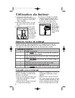 Preview for 16 page of Hamilton Beach 62605 - Retractable Cord 6 Speed Mixer User Manual