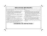 Preview for 8 page of Hamilton Beach 62630 User Manual