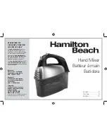 Hamilton Beach 62650 Instruction Manual preview