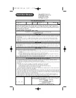 Preview for 19 page of Hamilton Beach 62695NC Product Manual