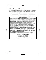Preview for 12 page of Hamilton Beach 63100 User Manual