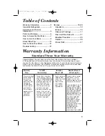 Preview for 3 page of Hamilton Beach 63222CH User Manual And Recipes