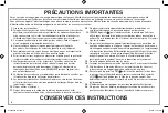 Preview for 8 page of Hamilton Beach 63247 Instructions Manual