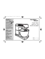 Hamilton Beach 63325 Use & Care Manual preview