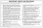 Предварительный просмотр 2 страницы Hamilton Beach 63574I-IS Instructions Manual