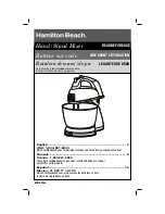 Hamilton Beach 64650 Read Before Use preview