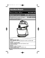 Предварительный просмотр 1 страницы Hamilton Beach 64650 User Manual