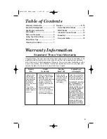 Preview for 3 page of Hamilton Beach 65132H User Manual And Recipes