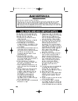 Preview for 34 page of Hamilton Beach 67600 - Big Mouth Juice Extractor User Manual