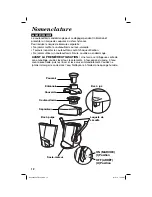 Предварительный просмотр 12 страницы Hamilton Beach 67800 - HealthSmart Juice Extractor User Instruction