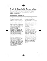 Preview for 5 page of Hamilton Beach 67900 - HealthSmart Juicer Owner'S Manual