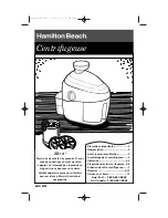 Preview for 13 page of Hamilton Beach 67900 - HealthSmart Juicer Owner'S Manual