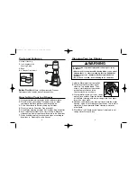 Preview for 3 page of Hamilton Beach 68010 - Snowman Ice Shaver Owner'S Manual