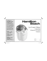 Hamilton Beach 68328 Use & Care Manual preview