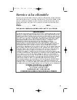 Preview for 23 page of Hamilton Beach 68330 Use & Care Manual