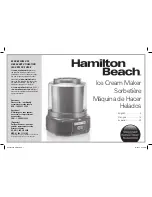 Предварительный просмотр 1 страницы Hamilton Beach 68880 Instructions Manual