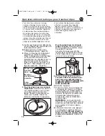 Предварительный просмотр 18 страницы Hamilton Beach 70590 - Big Mouth 14 Cup Food Processor User Manual