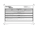 Preview for 35 page of Hamilton Beach 70610K User Manual