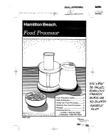 Hamilton Beach 70710 Owner'S Manual preview